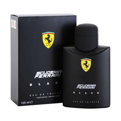 scuderia black perfume for men.